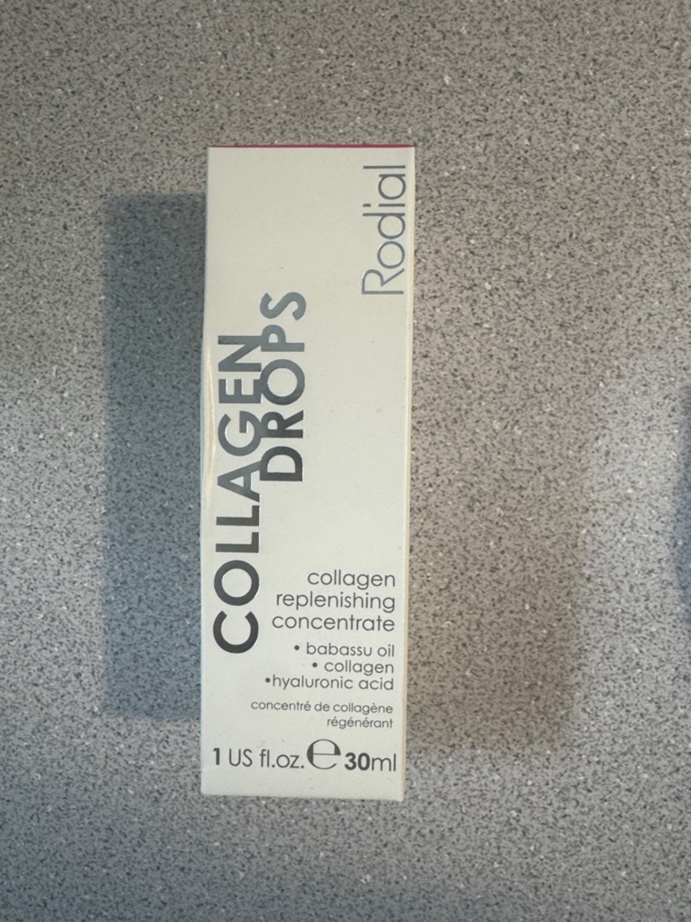 Rodial Collagen Drops Serum - White with Pink Trim